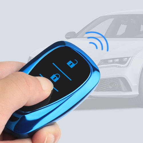 For Chevrolet 4 button TPU protective key case, please choose the color