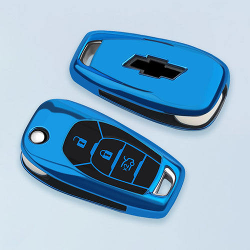 For Chevrolet 3 button TPU protective key case, please choose the color