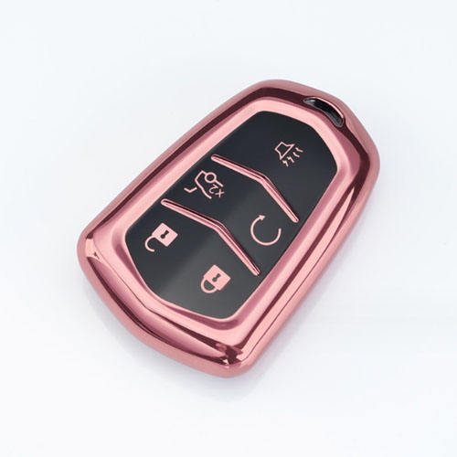 For Cadillac 5 button TPU protective key case, please choose the color