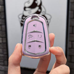 For Cadillac 5 button TPU protective key case, please choose the color