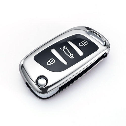 For Citroen 3 button TPU protective key case, please choose the color