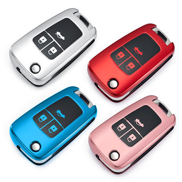 For Chevrolet 3 button TPU protective key case, please choose the color