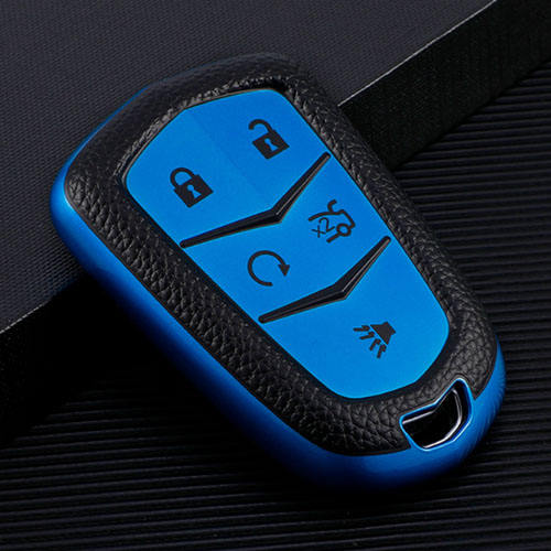 For Cadillac 5 button TPU protective key case, please choose the color