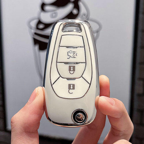 For Chevrolet 3 button TPU protective key case, please choose the color