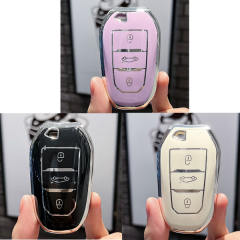 For Citroen 3 button TPU protective key case, please choose the color