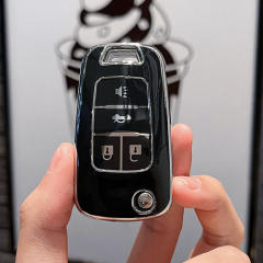 For Chevrolet 4 button TPU protective key case, please choose the color