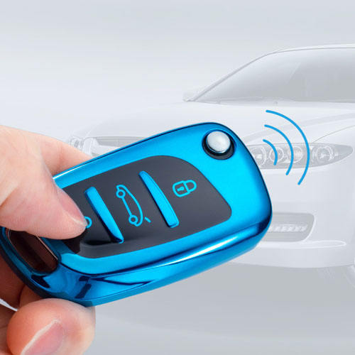 For Citroen 3 button TPU protective key case, please choose the color