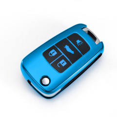For Chevrolet 4 button TPU protective key case, please choose the color