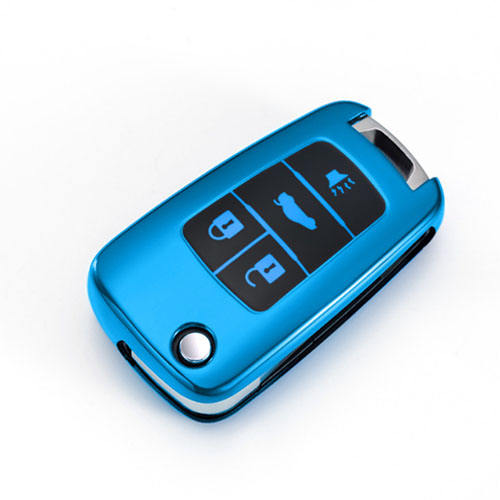 For Chevrolet 4 button TPU protective key case, please choose the color