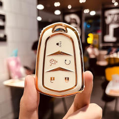 For Cadillac TPU protective key case, please choose the model (A/B/C)
