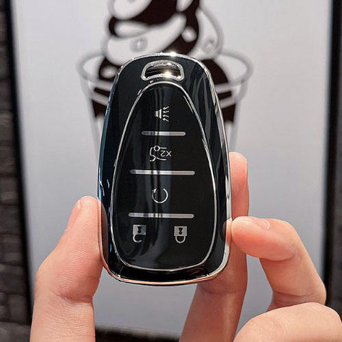 For Chevrolet 5 button TPU protective key case, please choose the color