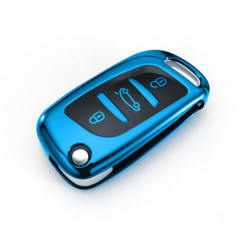 For Citroen 3 button TPU protective key case, please choose the color