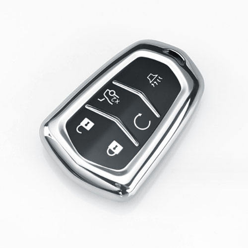 For Cadillac 5 button TPU protective key case, please choose the color