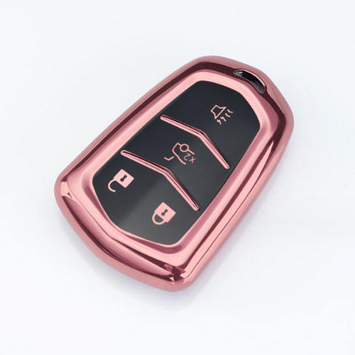 For Cadillac 4 button TPU protective key case, please choose the color