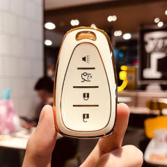 For Chevrolet 4 button TPU protective key case