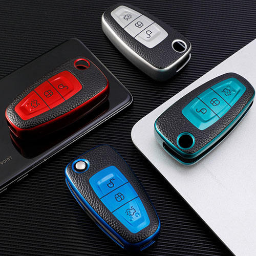 For Ford 3 button TPU protective key case, please choose the color