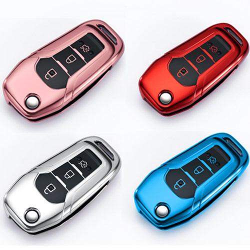 For Ford 3 button TPU protective key case, please choose the color