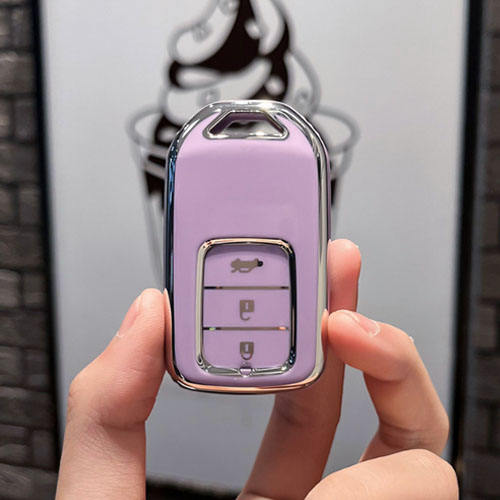 For Honda 3 button TPU protective key case, please choose the color