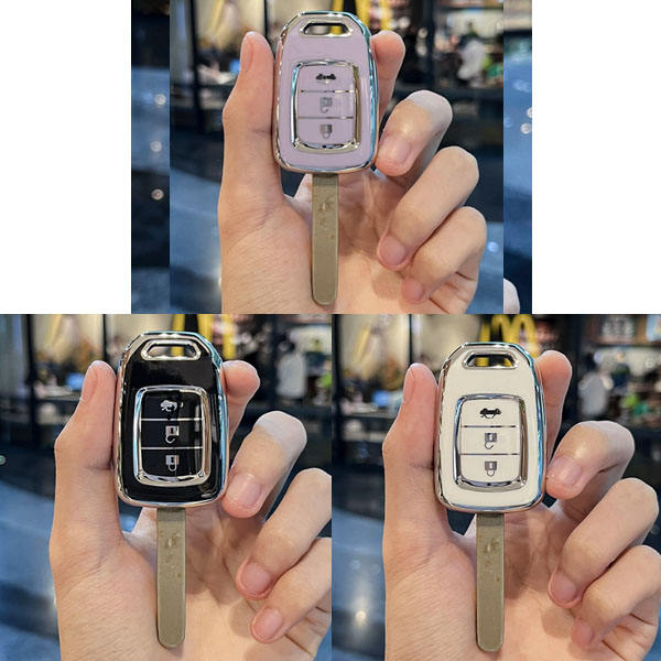 For Honda 3 button TPU protective key case, please choose the color