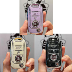 For Fiat 3 button TPU protective key case, please choose the color