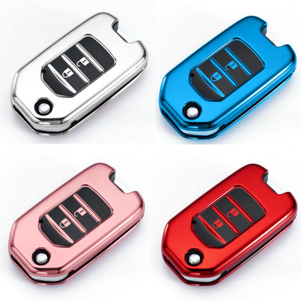 For Honda 2 button TPU protective key case, please choose the color