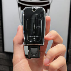 For Fiat 3 button TPU protective key case, please choose the color