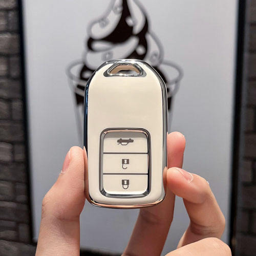 For Honda 3 button TPU protective key case, please choose the color