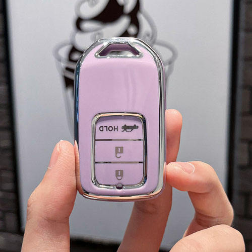 For Honda 3 button TPU protective key case, please choose the color