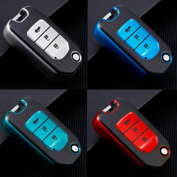 For Honda 3 button TPU protective key case, please choose the color