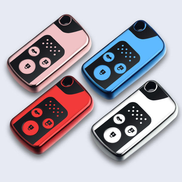 For Honda 3 button TPU protective key case, please choose the color