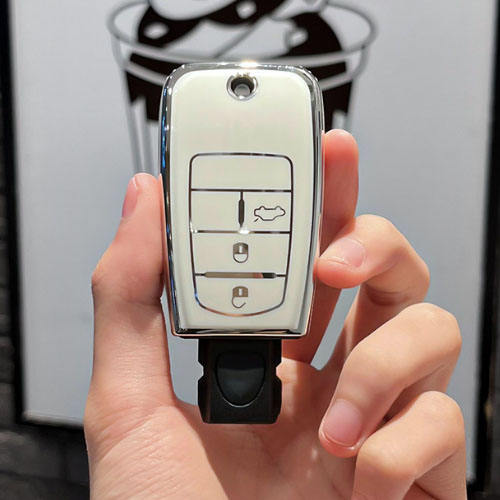 For Fiat 3 button TPU protective key case, please choose the color