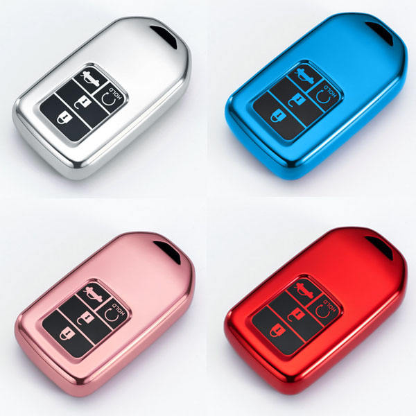 For Honda 4 button TPU protective key case, please choose the color
