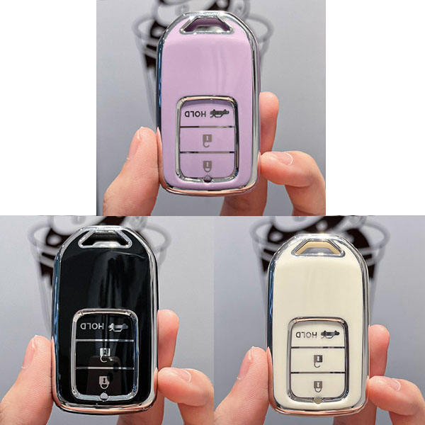 For Honda 3 button TPU protective key case, please choose the color