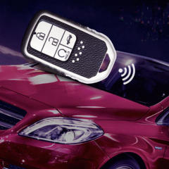 For Honda 3 button TPU protective key case, please choose the color