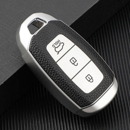 For Hyundai 3 button TPU protective key case, please choose the color