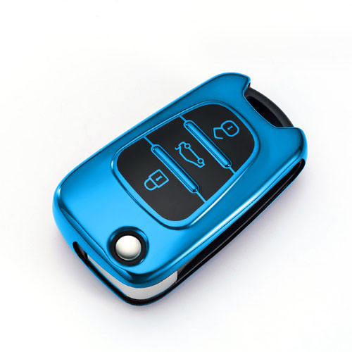 For Hyundai 3 button TPU protective key case, please choose the color