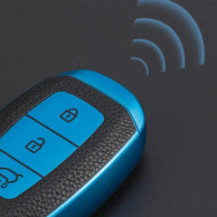 For Hyundai 3 button TPU protective key case, please choose the color