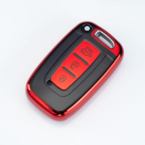 For Hyundai 3 button TPU protective key case, please choose the color