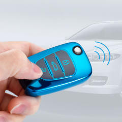 For Hyundai 3 button TPU protective key case, please choose the color