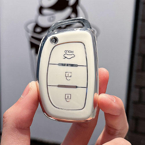 For Hyundai 3 button TPU protective key case, please choose the color