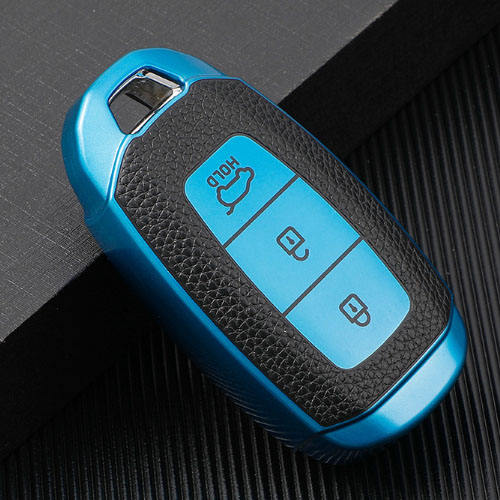 For Hyundai 3 button TPU protective key case, please choose the color