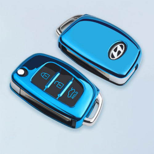 For Hyundai 3 button TPU protective key case, please choose the color