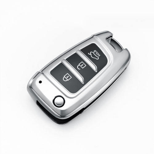 For Hyundai 3 button TPU protective key case, please choose the color