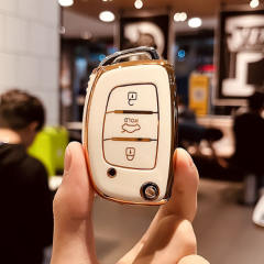For Hyundai 3 button TPU protective key case, please choose the model (A/B/C/D)