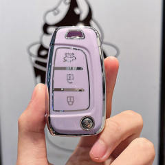 For Hyundai 3 button TPU protective key case, please choose the color