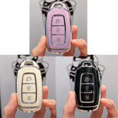 For Hyundai 3 button TPU protective key case, please choose the color