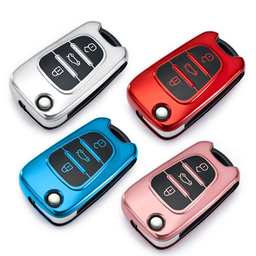 For Hyundai 3 button TPU protective key case, please choose the color