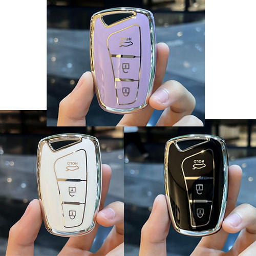 For Hyundai 3 button TPU protective key case, please choose the color