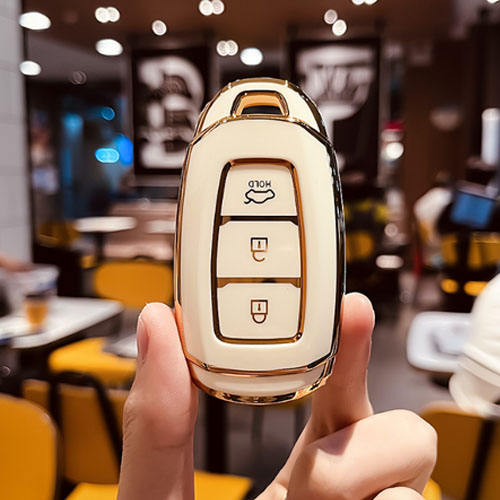For Hyundai 3/4 button TPU protective key case, please choose the model (A/B/C/D)