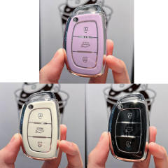 For Hyundai 3 button TPU protective key case, please choose the color